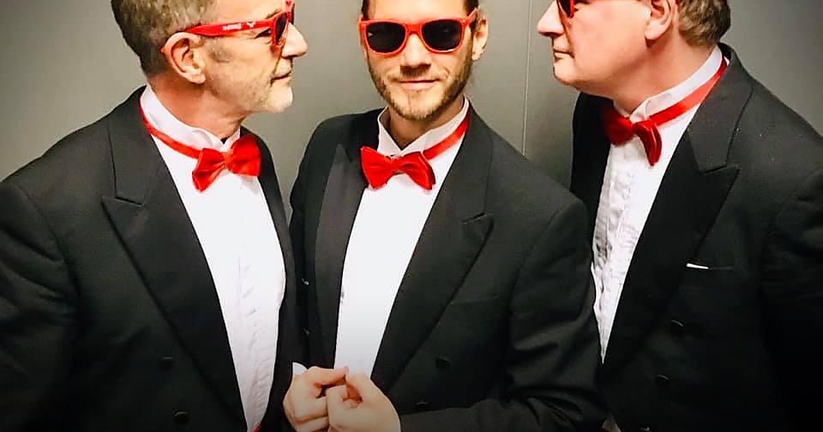 A-cappella-Ensemble aus Köln bei einem Live-Auftritt