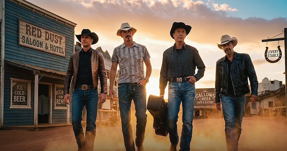 Country-Band aus Wolfsburg bei einem Live-Auftritt
