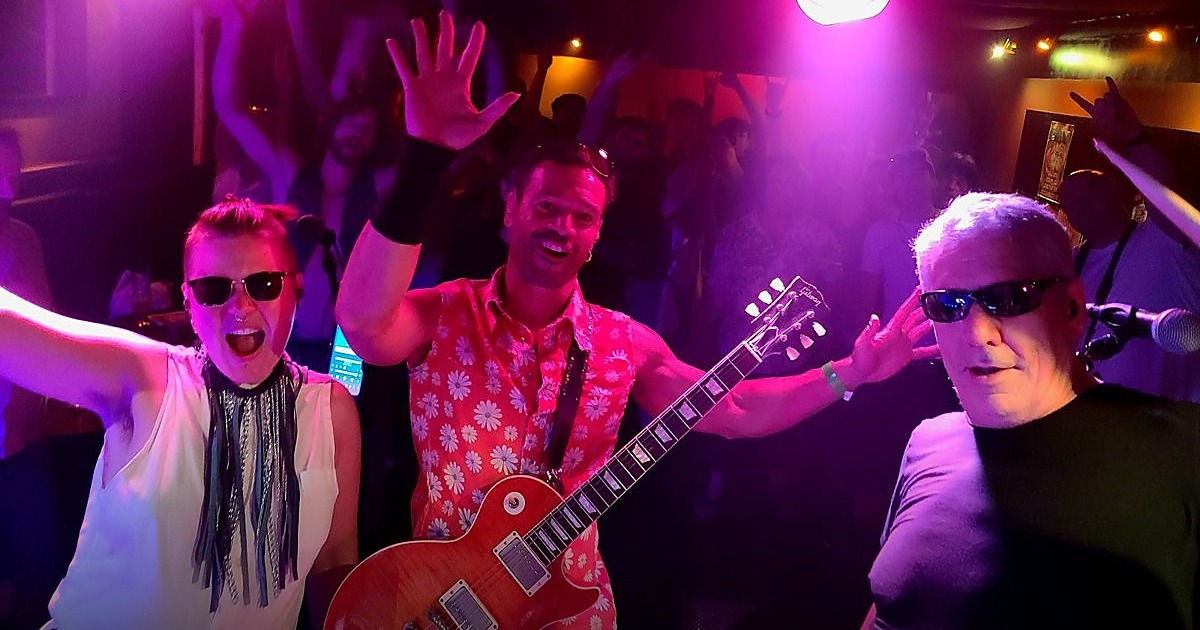 Eventband aus Berlin bei einem Live-Auftritt