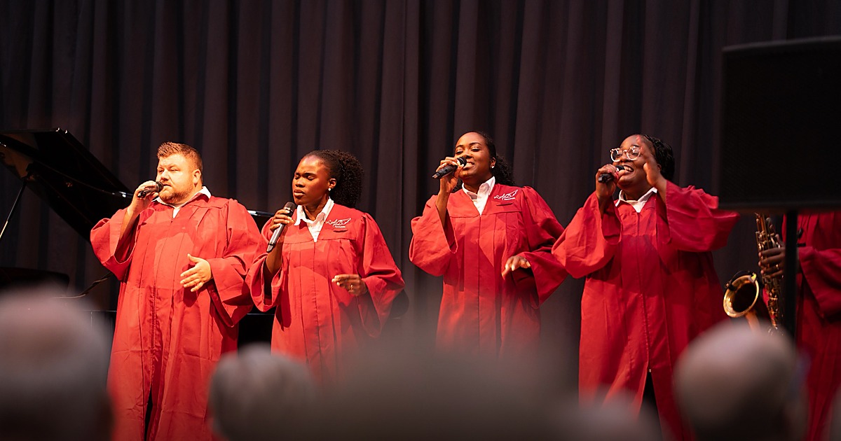 Soul- und Gospel-Band aus dem Ruhrgebiet bei einem Live-Auftritt
