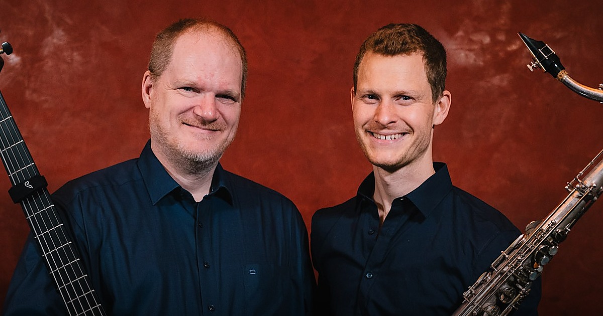 Jazz-Duo und Jazz-Trio aus Hemsbach bei einem Live-Auftritt