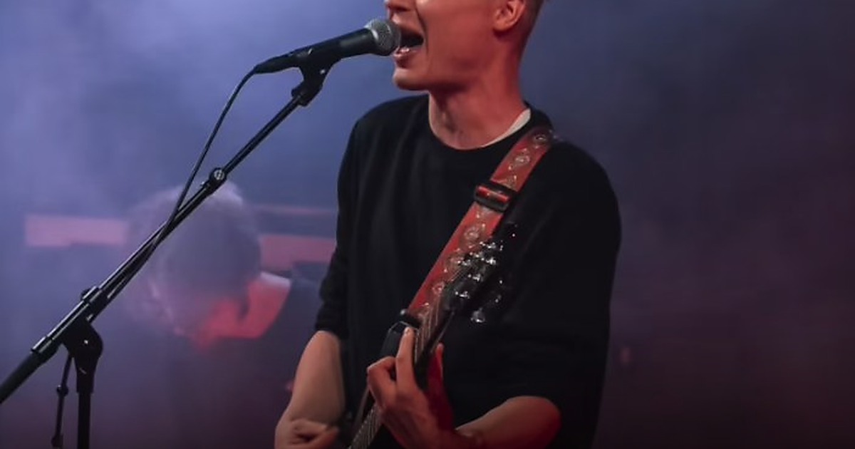 Party-Sänger aus Hamburg bei einem Live-Auftritt