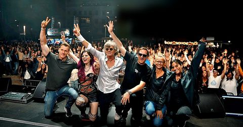 Party-Trio aus Berlin bei einem Live-Auftritt