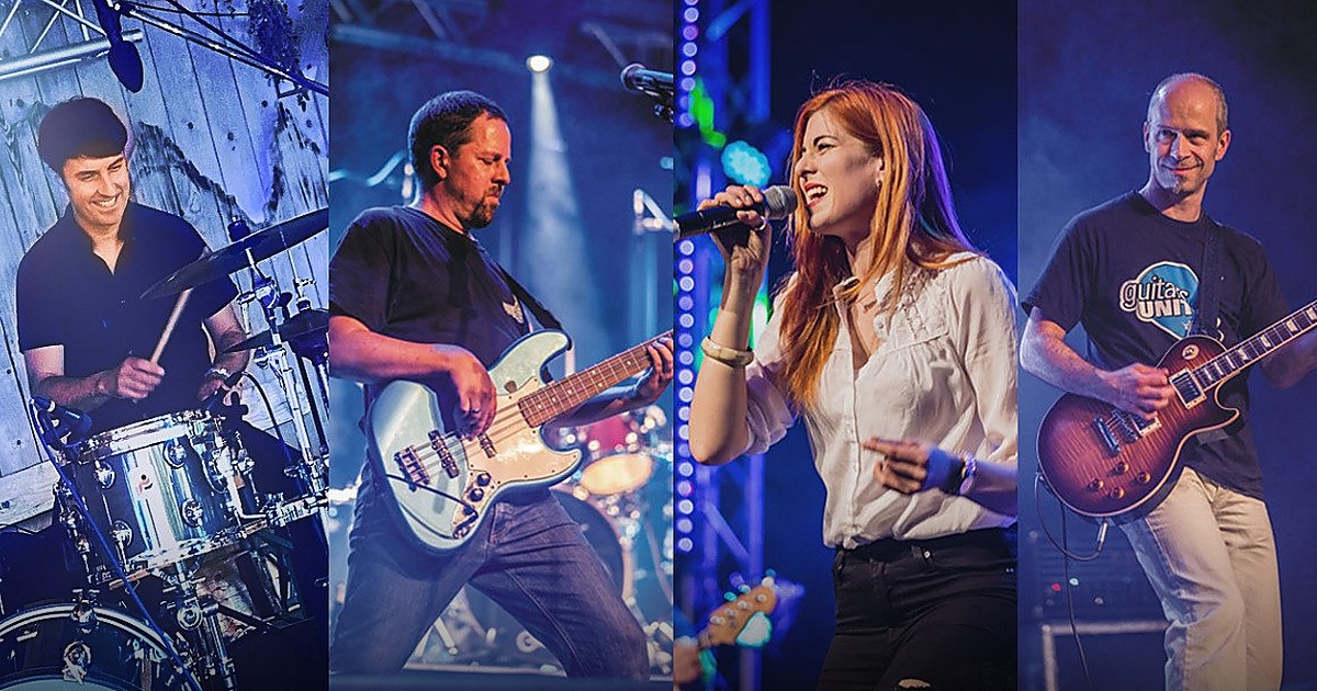 Partyband aus dem Raum Stuttgart bei einem Live-Auftritt