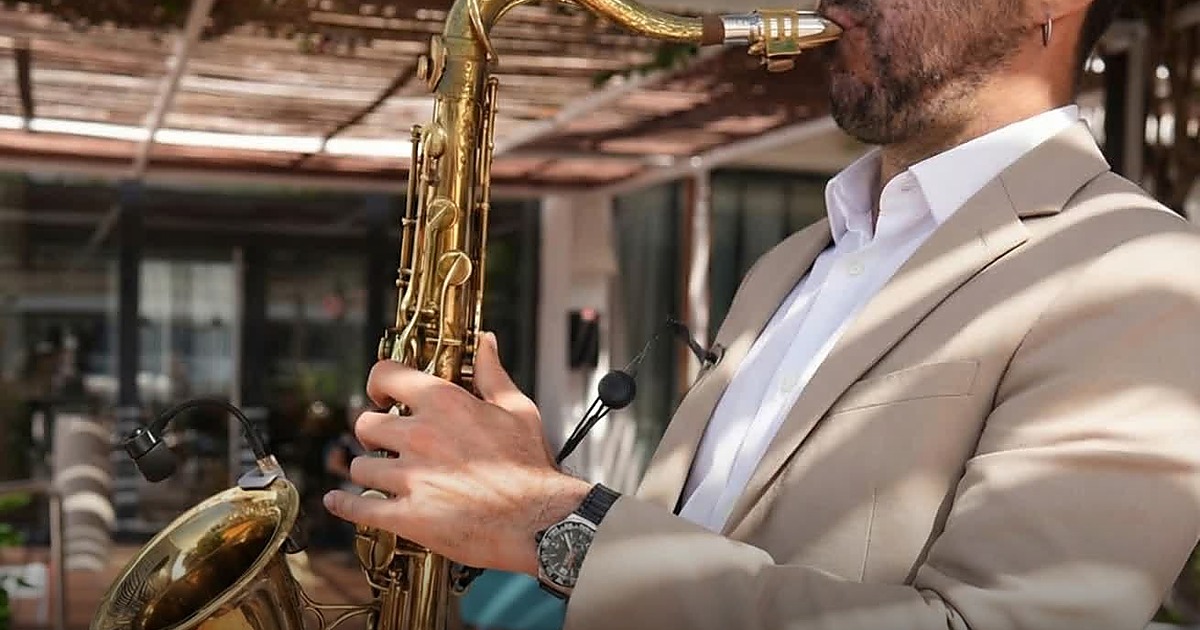 Lounge-Duo auf Mallorca bei einem Live-Auftritt