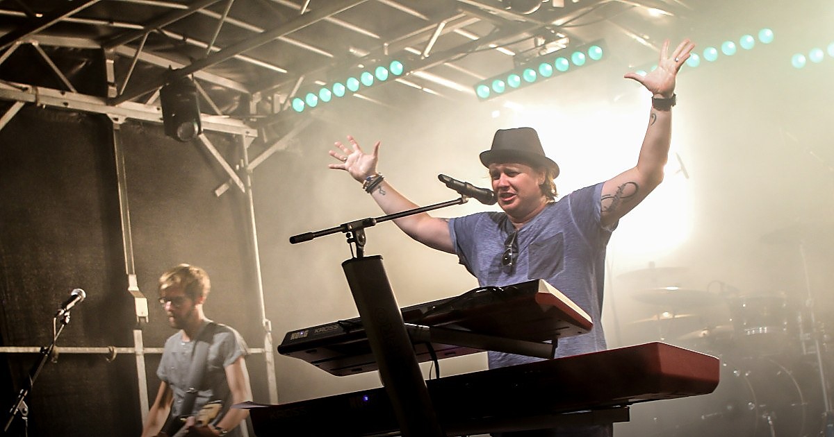 Rock-Coverband aus Schwetzingen bei einem Live-Auftritt