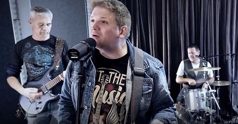 Rock-Partyband aus Lüneburg bei einem Live-Auftritt