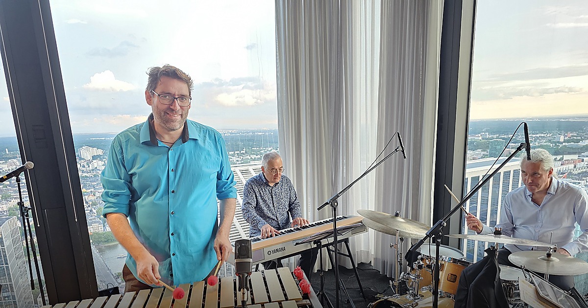 Dinnerjazz-Duo aus Köln bei einem Live-Auftritt