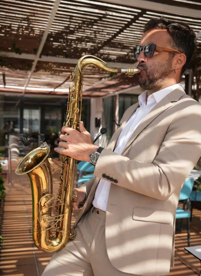 Saxophonist aus Palma de Mallorca