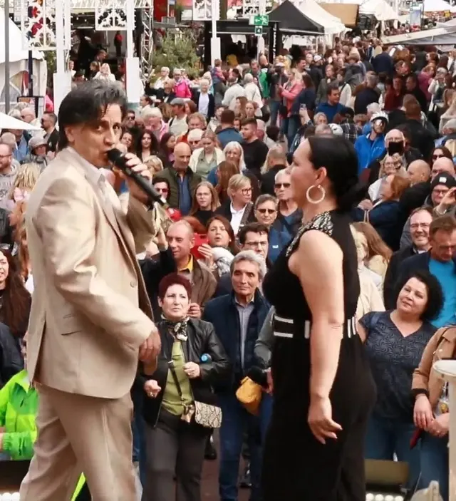 Italienisches Gesangsduo aus Erlangen
