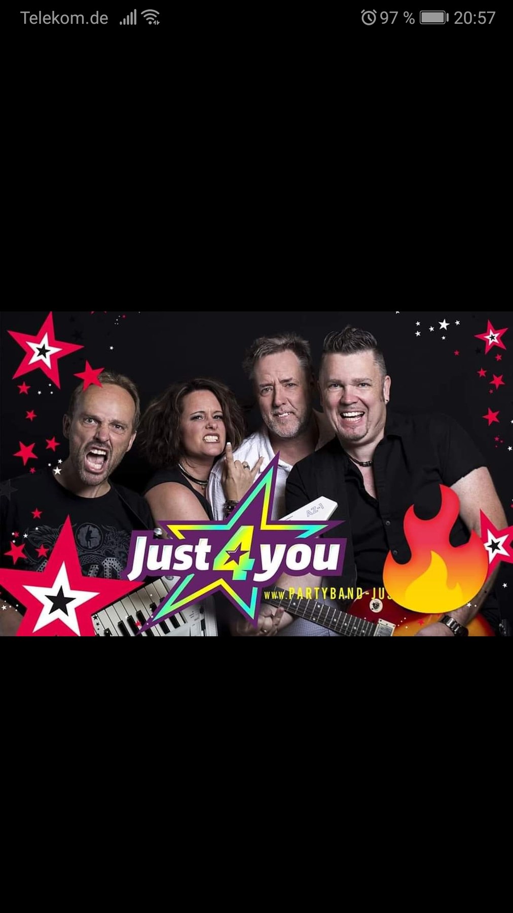 Just4you die Partyband des Nordens