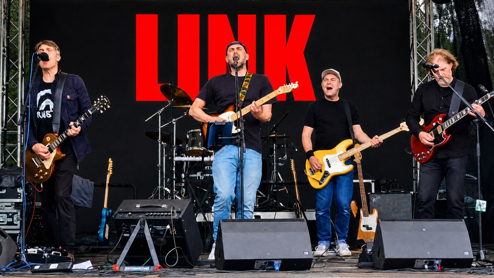 Alternative- und Rock-Coverband für kompakte Live-Sets