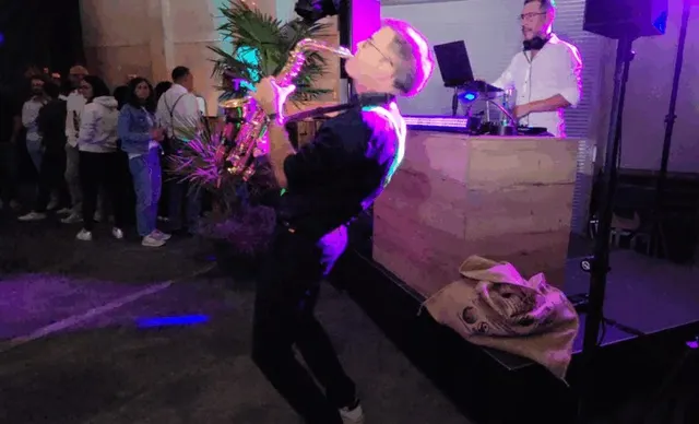 Saxophonist aus Grünwald