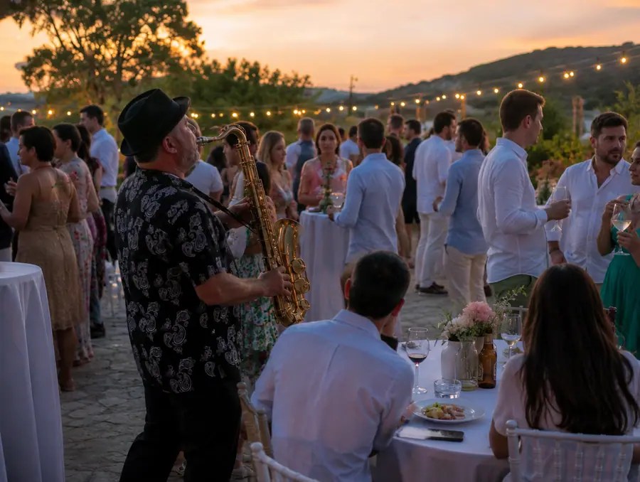 Saxophonist aus Mallorca für Hochzeiten und Events